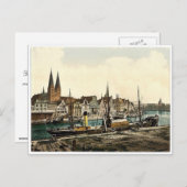 Carte Postale Vue générale, Lubeck, Allemagne classique Photochr (Devant / Derrière)