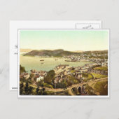 Carte Postale Vue générale, Oban, Scotland classique Photochrom (Devant / Derrière)
