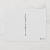 Carte Postale Vue hivernale du phare de Point Betsie (Dos)