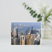Carte Postale vue hk skyscraper (Debout devant)