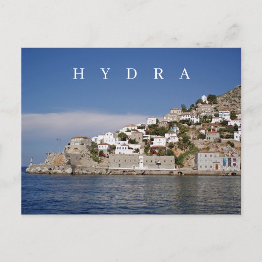 Carte postale vue île Hydra (Devant)