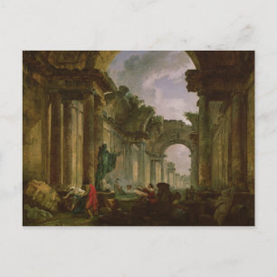 Carte Postale Vue imaginaire de la Grande Galerie du