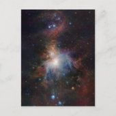 Carte Postale Vue infrarouge de VISTA sur la Nebula Orion (Devant)