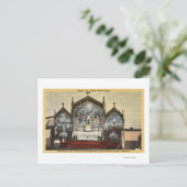 Carte Postale Vue intérieure de l'église Sainte-Anne (Debout devant)