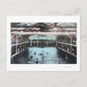 Carte Postale Vue intérieure des bains salés Nerides (Devant)