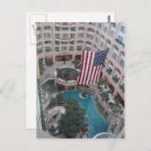 Carte Postale Vue Intérieure Du Grand Hyatt À Washington Dc (Devant / Derrière)
