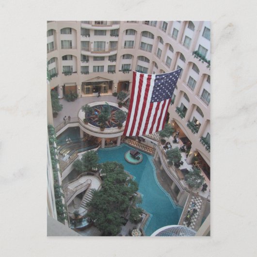 Carte Postale Vue Intérieure Du Grand Hyatt À Washington Dc (Devant)
