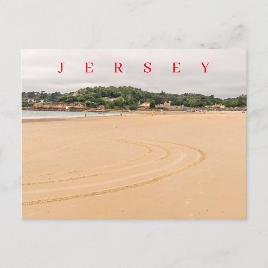 Carte postale vue Jersey St Brelade Bay (Devant)
