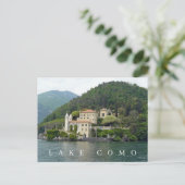 Carte postale vue lac de Côme Isola Comacina (Debout devant)