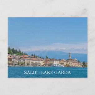 Carte postale vue lac de Garde Salo