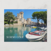 Carte postale vue lac de Garde Sirmione (Devant)