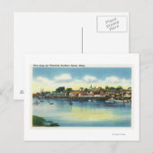 Carte Postale Vue le long du front de mer (Devant / Derrière)