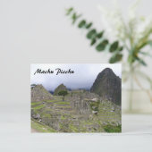 Carte Postale vue machu picchu (Debout devant)