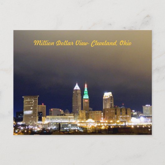Carte postale Vue Million Dollar (Cleveland) (Devant)