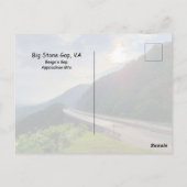 Carte Postale Vue montagne (Dos)