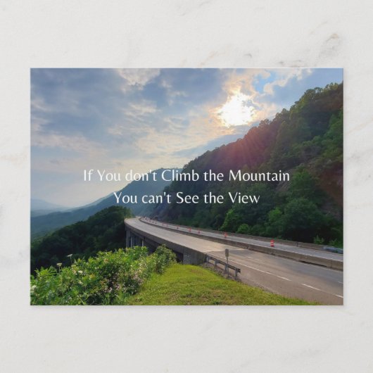 Carte Postale Vue montagne (Devant)