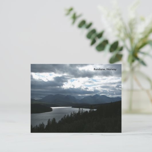 Carte postale vue montagne #1 (Debout devant)