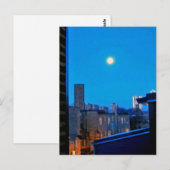 Carte Postale Vue nocturne (Devant / Derrière)