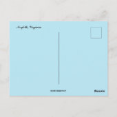 Carte Postale Vue nocturne de Norfolk Virginie (Dos)