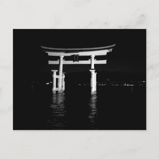 Carte Postale Vue nocturne de Torii (Devant)