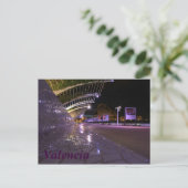 Carte Postale Vue nocturne de Valence (Debout devant)