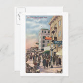 Carte Postale Vue occidentale de la promenade (Devant / Derrière)