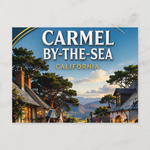 Carte Postale Vue océanique de Carmel-by-the-Sea
