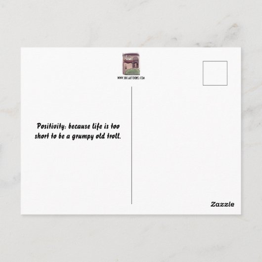 Carte Postale Vue Oiseaux (Dos)