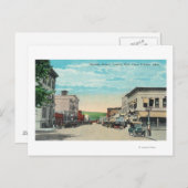 Carte Postale Vue ouest de Sherman Avenue (Devant / Derrière)