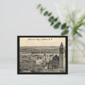 Carte Postale Vue panoramique, Albany 1910 Vintage (Debout devant)