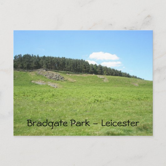 Carte Postale Vue panoramique Bradgate Park (Devant)