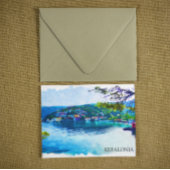 Carte Postale Vue panoramique de Kefalonia Grèce