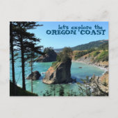 Carte Postale Vue panoramique de l'Oregon Coast Boardman (Devant)