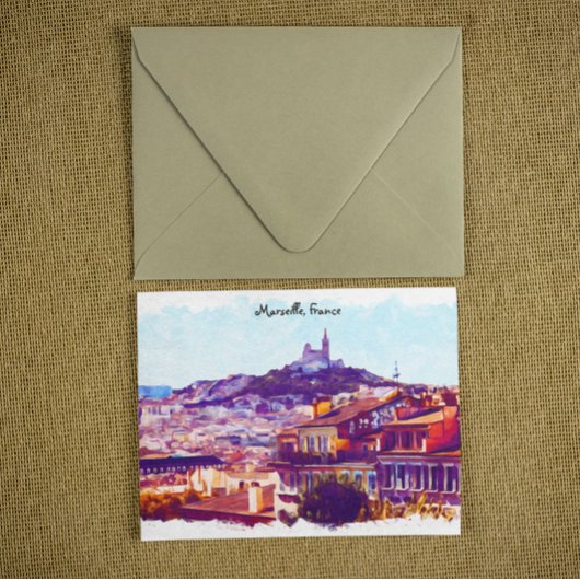 Carte Postale Vue panoramique de Marseille France