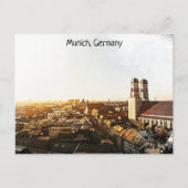 Carte Postale Vue panoramique de Munich Allemagne (Devant)