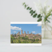 Carte Postale Vue panoramique de San Gimignano Toscane Italie (Debout devant)