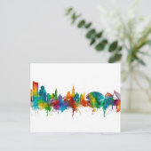 Carte Postale Vue panoramique de Valence Espagne (Debout devant)