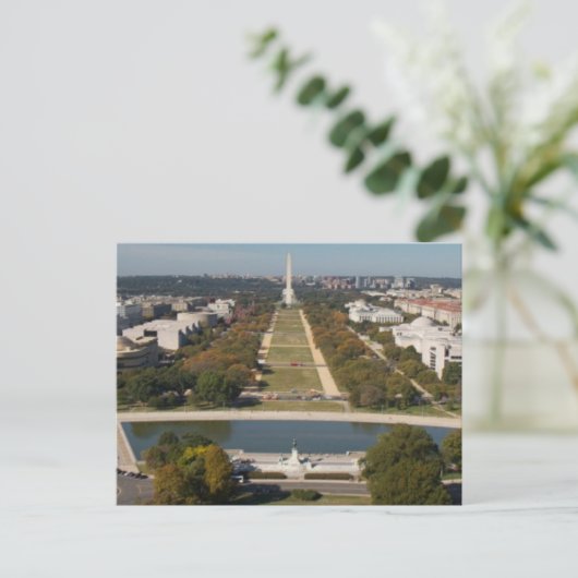Carte Postale Vue panoramique de Washington DC (Debout devant)
