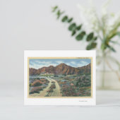 Carte Postale Vue panoramique du désert de Californie (Debout devant)