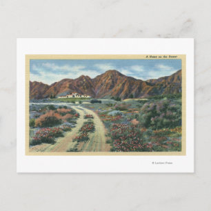 Carte Postale Vue panoramique du désert de Californie