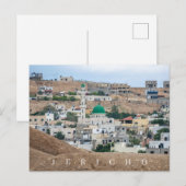 Carte postale vue panoramique Jéricho (Devant / Derrière)