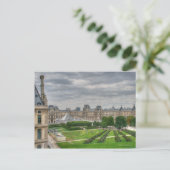 Carte Postale Vue panoramique Musée du Louvre (Debout devant)