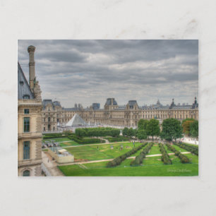 Carte Postale Vue panoramique Musée du Louvre