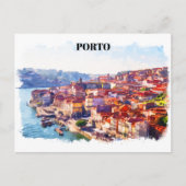 Carte Postale Vue panoramique Porto Portugal (Devant)