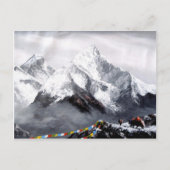 Carte Postale Vue Panoramique Sur Everest Mountain (Devant)