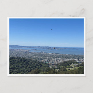 Carte Postale Vue panoramique sur la skyline de San Francisco