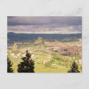 Carte Postale Vue panoramique sur Le-Puy-en-Velay