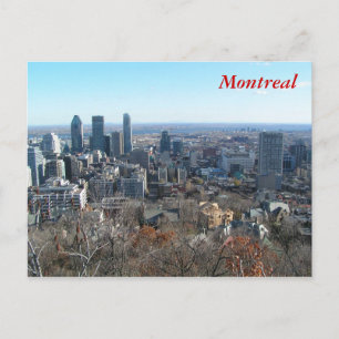 Carte Postale Vue panoramique sur Montréal