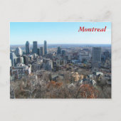 Carte Postale Vue panoramique sur Montréal (Devant)
