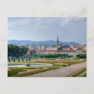 Carte Postale Vue Panoramique Sur Vienne Autriche Du Belvedere